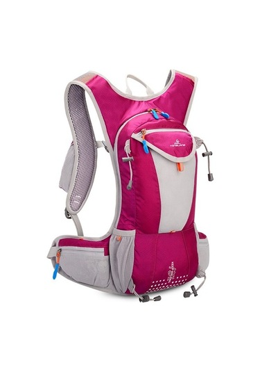 Silkroadselect Bloom Boutique Hafif Nefes Alabilir Sırt Çantası Maraton Kross Koşu Sırt Çantası Su Isıtıcısı Su Çantası Oa38bh Koyu Kızıl