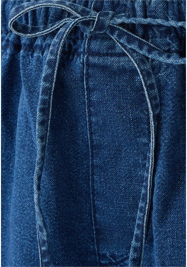 Outland Denim Şık Ve Rahat Kadın Şort Koyu Mavi