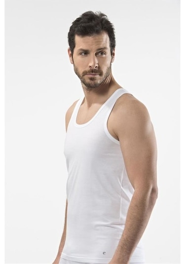 Cacharel 1101 Erkek Atlet - Beyaz