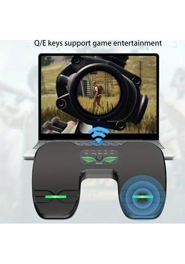 Fochsia Siyah Müzik Sayfa Çevirici Çift Pedallı Elektronik Kitap Çoklu Sistem Uyumlu Çalışma Modu