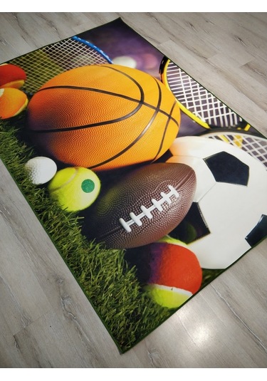 Doğuş 3Boyutluhalı 3D-910 Top Spor Halı 140X200 Cm