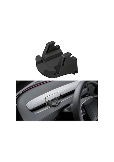 Cordial 2025 Model Y/3 İçin Tesla Telefon Tutucu, Sıvı Silikon Navigasyon Braketi, Yıkanabilir Taşınabilir