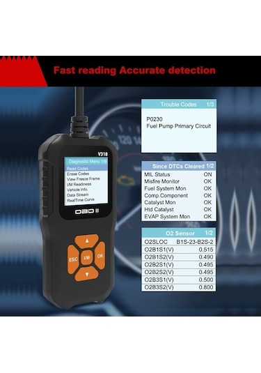 Didadodo Tignapoo Araç Teknik Tarama Aracı Otomatik Kod Tarayıcı Kontrol Diğer