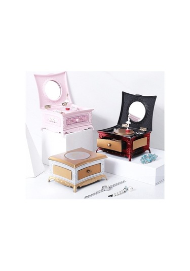 Artfulabode Çevresel Dans Müzik Kutusu - Makyaj Aynası Ve Dekoratif Çekmece