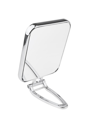 Suntek Dayanıklı Makyaj Aynası Yatakhane Banyo Kare Gümüş Gümüş