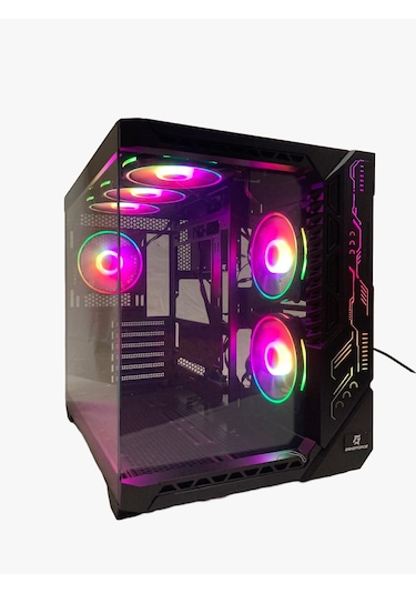 Gameforce BREE 6x120 MM Fanlı ARGB Eatx Oyuncu Bilgisayar Kasası