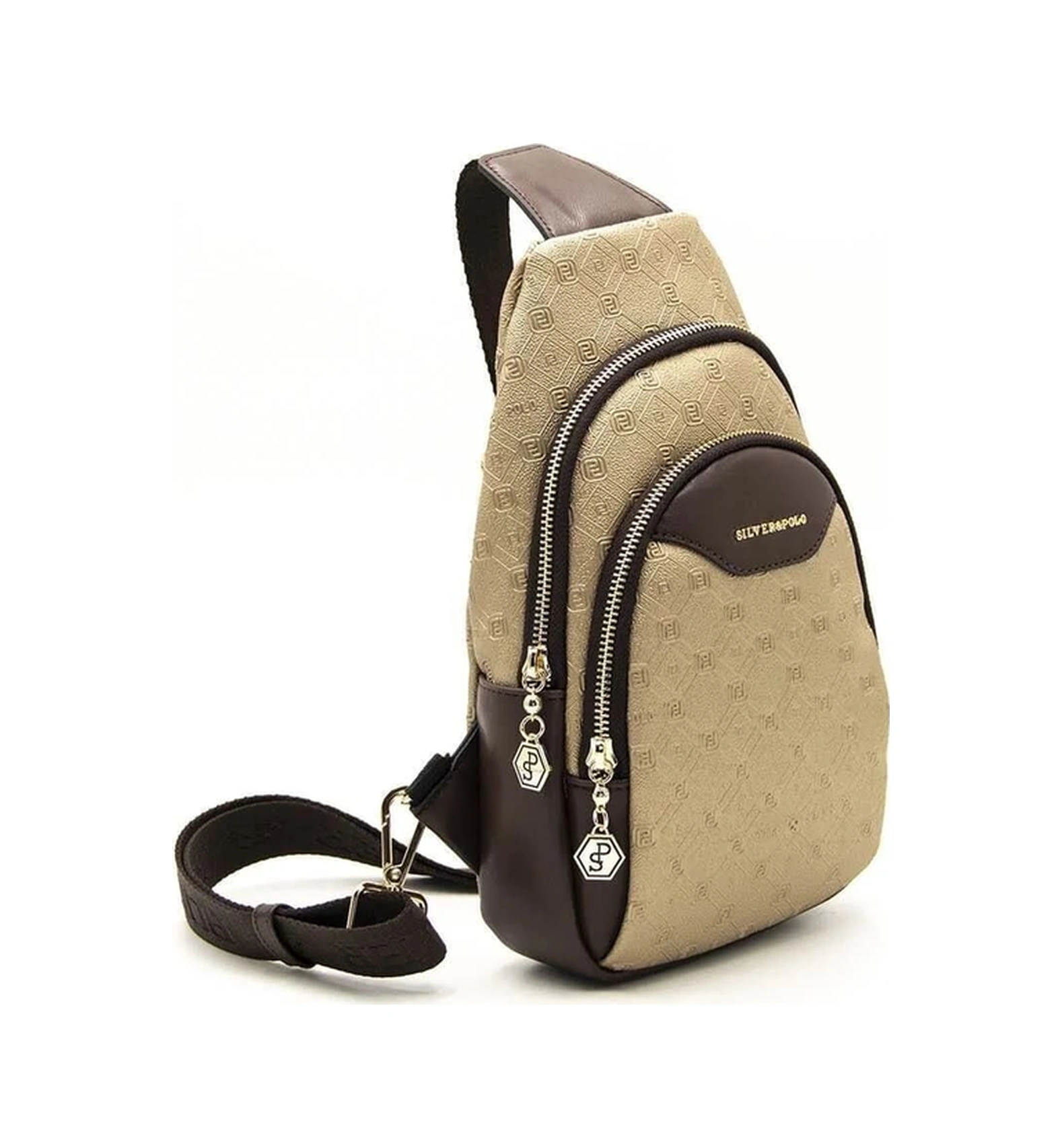 Silver Polo Kadın Bel Çanta 959 Bronz