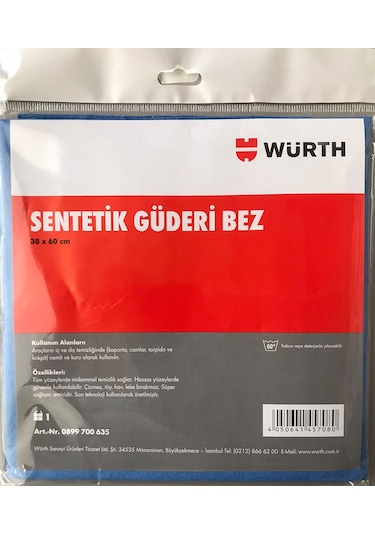 Würth Temizlik Bezi Güderi