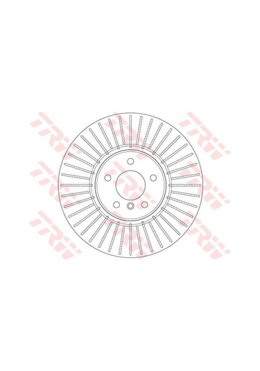 TRW DF6408S FREN DİSKİ ÖN BMW X5  E70 BMW X6  E71 E72