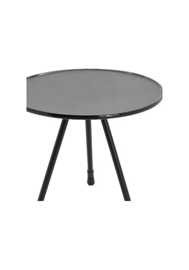 Homyl Piknik Balıkçılık Plaj Için Üçgen Yuvarlak Siyah Siyah