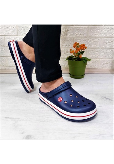 Akınalbella 195 Lacivert Hastane Aşçı Hafif Rahat Sabo Terlik 001