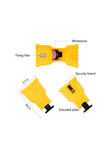 Maiyame Plastik + Taş Zımpara Seti, 14-20 İnç 1/2 Delikli Motosaplar İçin, 3 Ekstra Zımpara Taşı İle