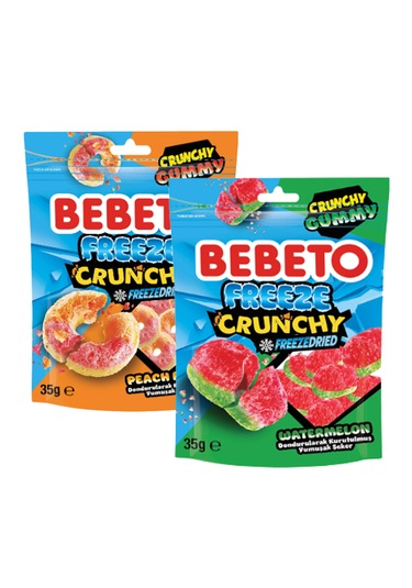 Freeze Crunchy Şeftali ve Karpuz 2 x 35 G