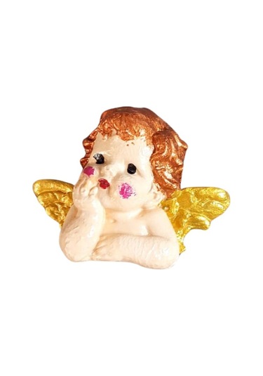 Uretti - Ayşe 7362 5742 El Yapımı 3'lü Sevimli Melek Magnet Seti - 4 X 5 Cm 4cm