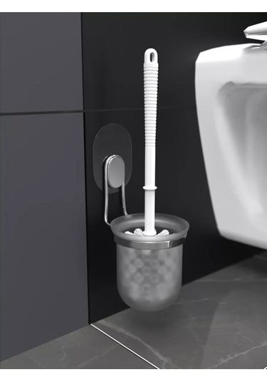 Bauheım Silikon Bağlantılı Askılı Tuvalet Fırçası 229413389 Krom