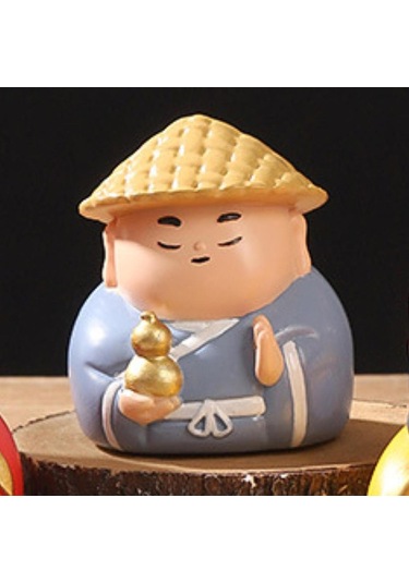 Suntek Küçük Figür Heykel Koleksiyon Reçine Süsleme 5,9x5,7x6,6 Cm