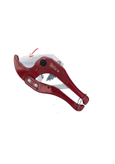 Meşem 503 42 Mm Pvc Boru Kesme Makası Kırmızı Manuel