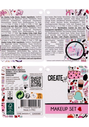 Create It Makyaj Seti Ve El Çantası