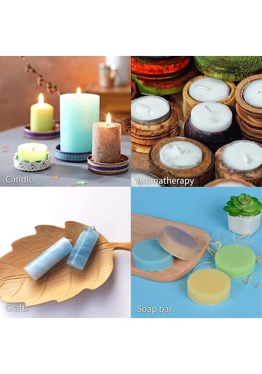 Silindir Silikon Kalıp Dıy Epoksi Reçine Mum Kalıp Aromaterapi Mum Balmumu Kalıpları Kil Ev Dekor 10 7cm