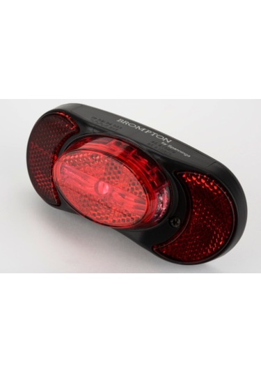 Brompton Dinamo Bağlantılı Arka Lamba 9015047 Siyah  - Kırmızı