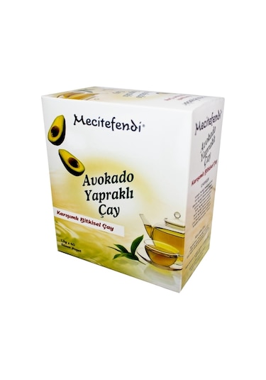 Mecitefendi Avokado Yapraklı Bitkisel Süzen Poşet Çay 40 x 1.5 G