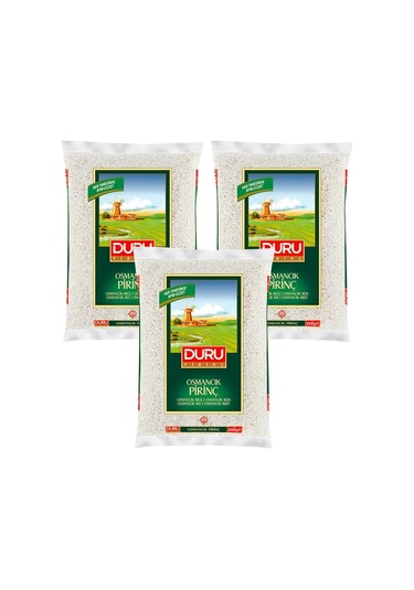 Duru Osmancık Pirinç 3 x 2 KG