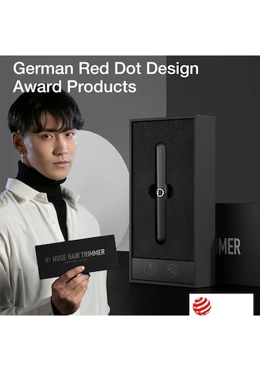 Xiaomi Enchen Elektrikli Burun Kılı Düzeltici Mini Şarj Edilebilir Burun Kılı Aparatı Ipx7 Su Geçirmez Yıkanabilir Burun Deliği Temizleyici