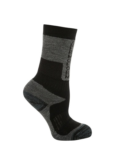 Thermoform Outdoor Çocuk Çorap Siyah Renkli