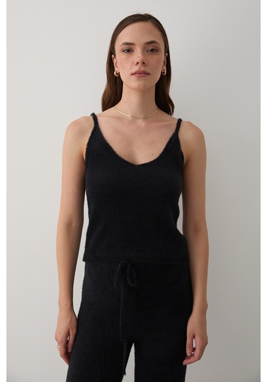 Siyah Yumoş Üçlü Takım Siyah