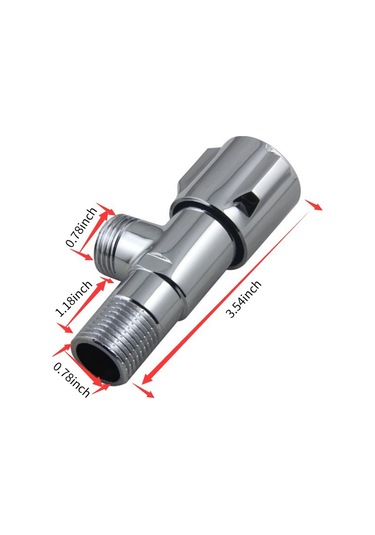 Yifomall Bakır Musluk Vana - Mutfak, Banyo, Tuvalet İçin Su Tasarruflu Hızlı Açma Kapama Vana Diğer