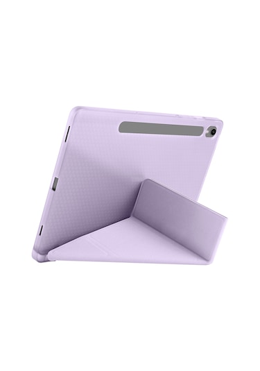 Galaxy Uyumlu Tab S10 Fe Kılıf Tri Folding Kalem Bölmeli Standlı Kılıf Tablet Kılıfı