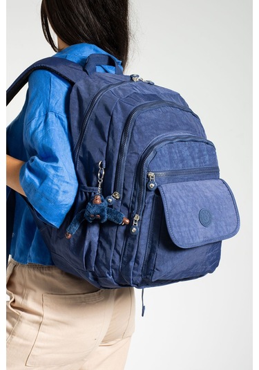 Ultra Hafif Çok Cepli Su Geçirmez Okul Çantası Laptop, Notebook, Okul, Spor, Seyahat Lacivert Tyc2a700f3b9270606-2 Lacivert