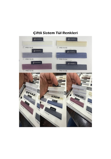 Plise Perde Cam Balkon Perdesi Gece Gündüz Çiftli Sistem Zengin Renk Çeşiti Çok Renkli