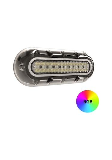 Sıva Üstü Havuz Ve Havuz Basamak Aydınlatması Rgb Işık 126mm