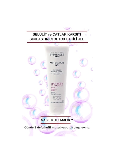 Selülit Ve Çatlak Karşıtı Sıkılaştırıcı  Etkili Vücut Jeli 250ml