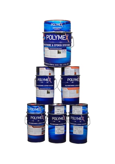 Polymex 5005 Uv DayanıMLı Solventsiz Ultra Şeffaf Epoksi 15 Kgxx