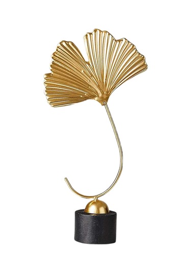 Yaz İçin Ahşap Ginkgo Yaprağı Heykeli, Oturma Odası, Salon, Yatak Odası, Ofis Dekorasyonu, El Yapımı Sanat Heykeli, Asılı Hediye Monolit