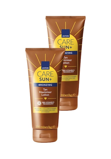 Care Sun+ Bronzıng Bronzlaştırıcı Losyon 200 Ml. İkili Paket
