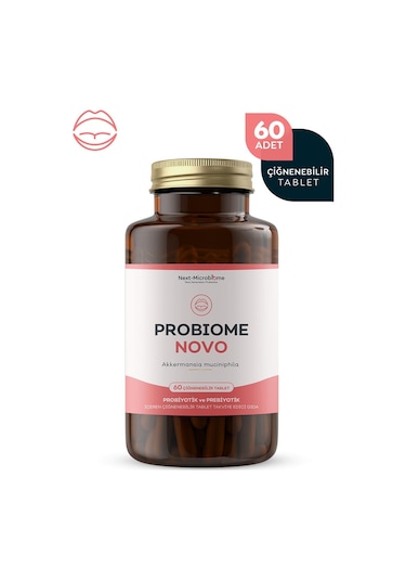 Next-Microbiome Probiome-Novo 60 Çiğneme Tablet