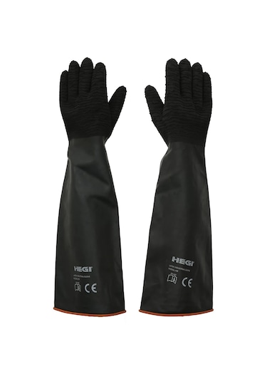 Siyah Kimyasal Eldiven