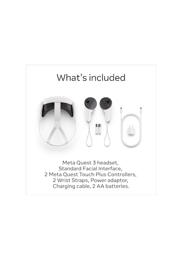 Meta Quest 3 128 GB Asgard’s Wrath 2 Bundle Sanal Gerçeklik Gözlüğü