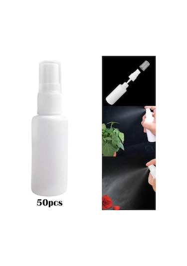 Suntek 50 Adet Temizle Boş Püskürtücü Şişe 30 Ml Parfüm