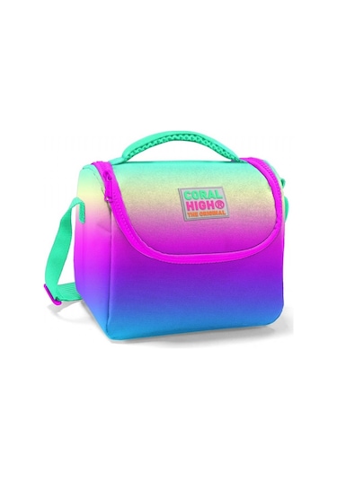 Coral High Kız Çocuk Renkli Ilkokul Beslenme Çantası Thermo Yal