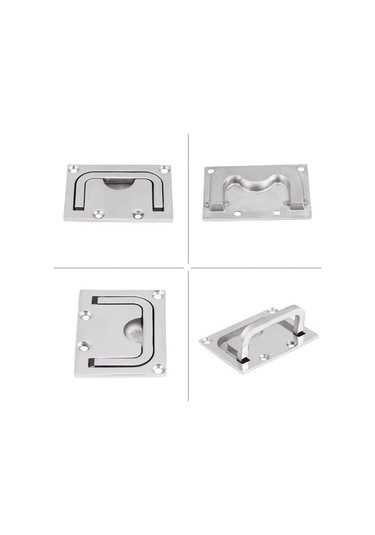 Adet Paslanmaz Çelik Tekne Ambar Kapağı Kolu Gömme Ambar Kapağı Dolap Kolu