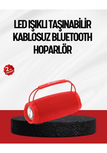 Ipx6 Su Geçirmez Bluetooth 5.1 Taşınabilir Hoparlör Çift 10w