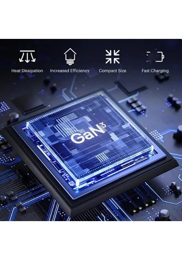 Motion003 155w 6 Portlu Masaüstü Şarj Cihazı Usb C 65w Ve Usb A 18w Hızlı Şarj Beyaz Avrupa Fişli Adaptör Dizüstü Bilgisayar İphone Uyumlu İçin