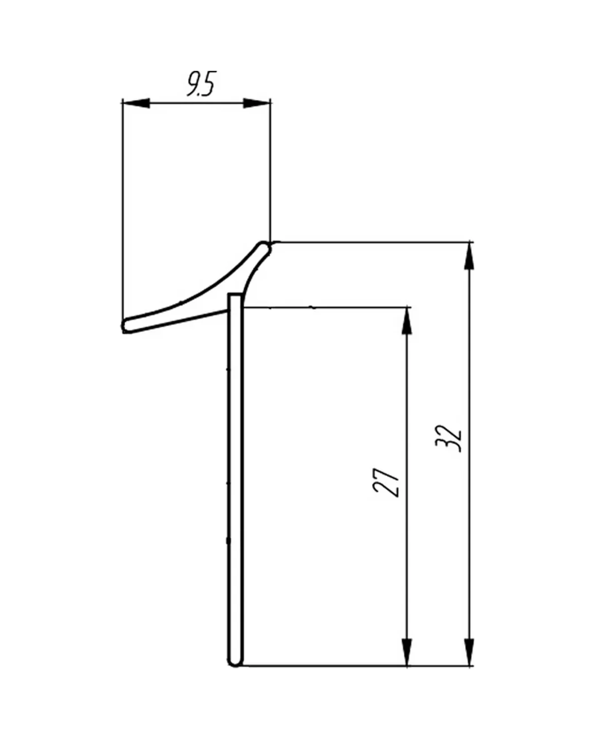 Dekar Silicona Bant Tezgah İçin Siyah 5m 236354353 Siyah