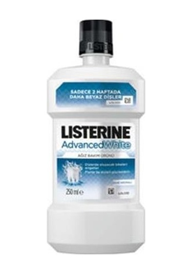Listerine Advanced White Hafif Tat 250 ML