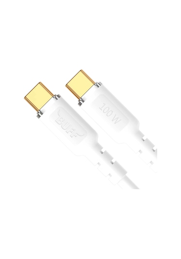 Buff Bl67 Pd 100w Type-c To Type-c 5.0a 1.2m Data Ve Şarj Kablosu