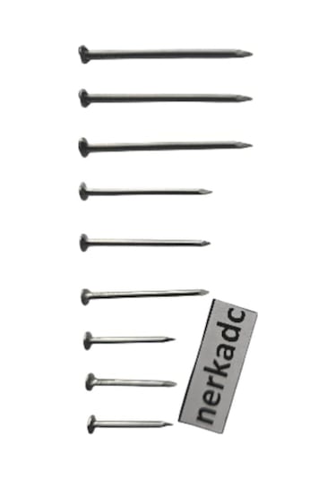 154 Adet Tel Çivi Karışık Set - Çok Amaçlı, Farklı Boylarda 3 Cm: 79 Adet - 4 Cm: 45 Adet - 2 Cm: 30 Adet Tçms234 4